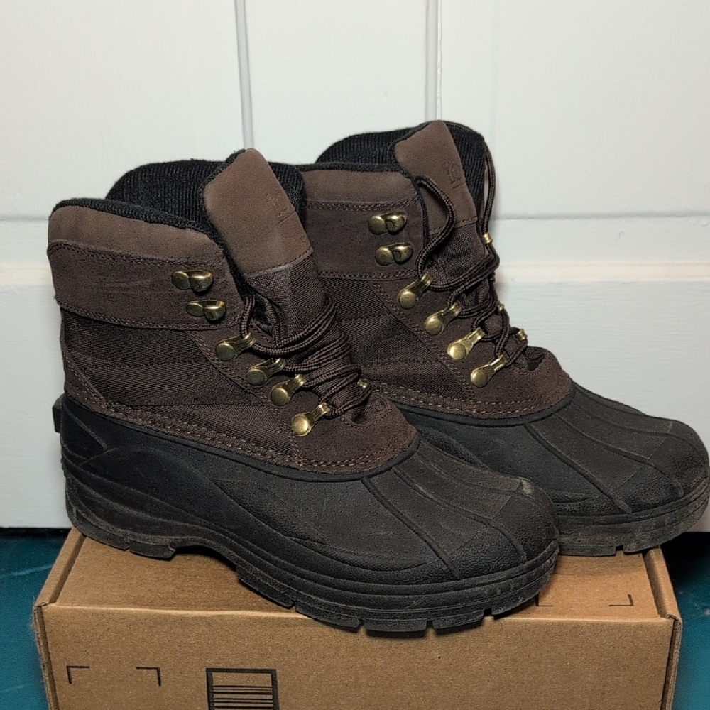 Men's Brown Winter Boots